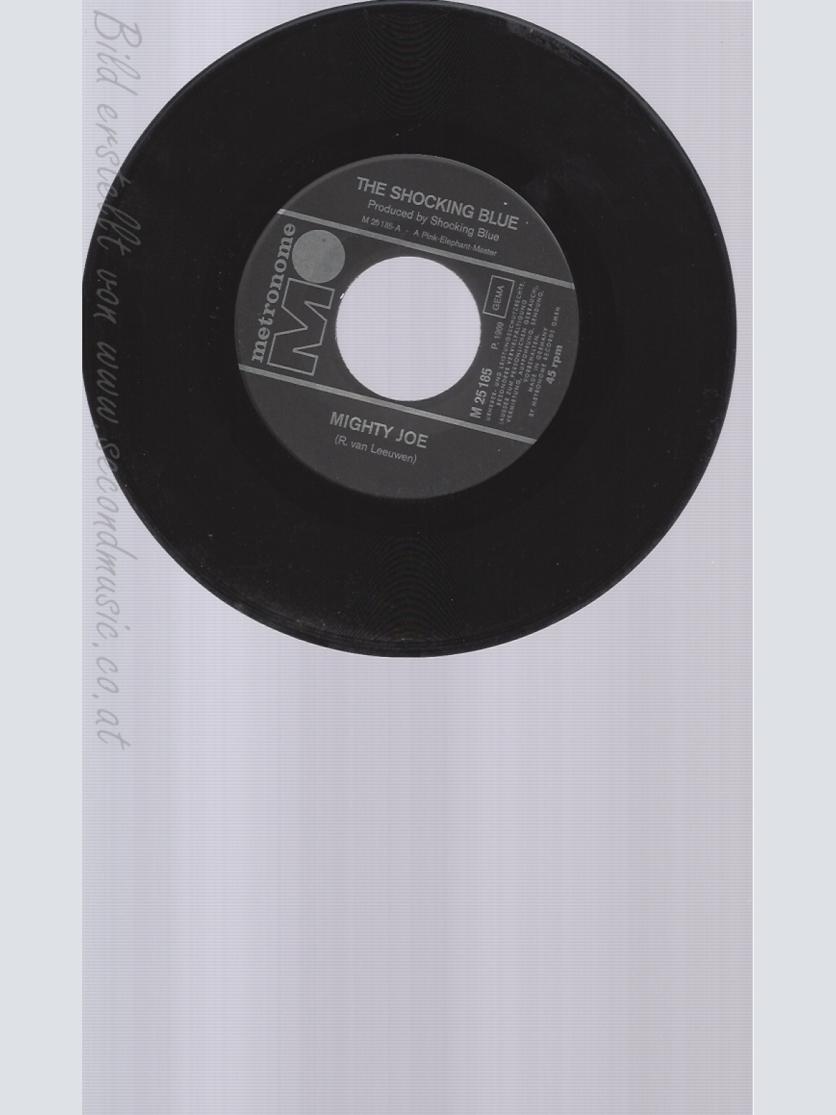 7" THE SHOCKING BLUE-- MIGHTY JOE