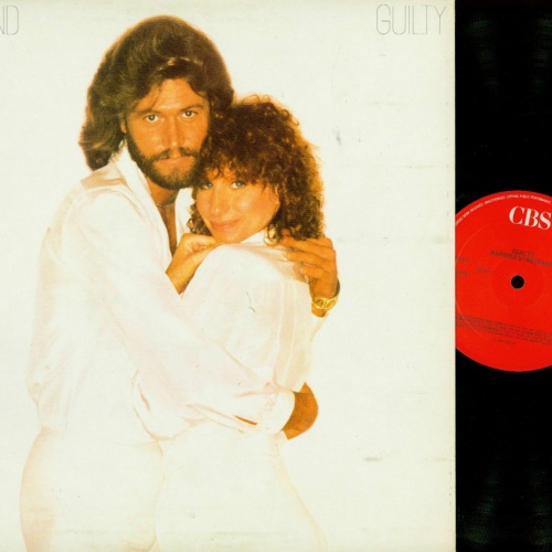 LP-- STREISAND-- GUILTY--CBS--FOC