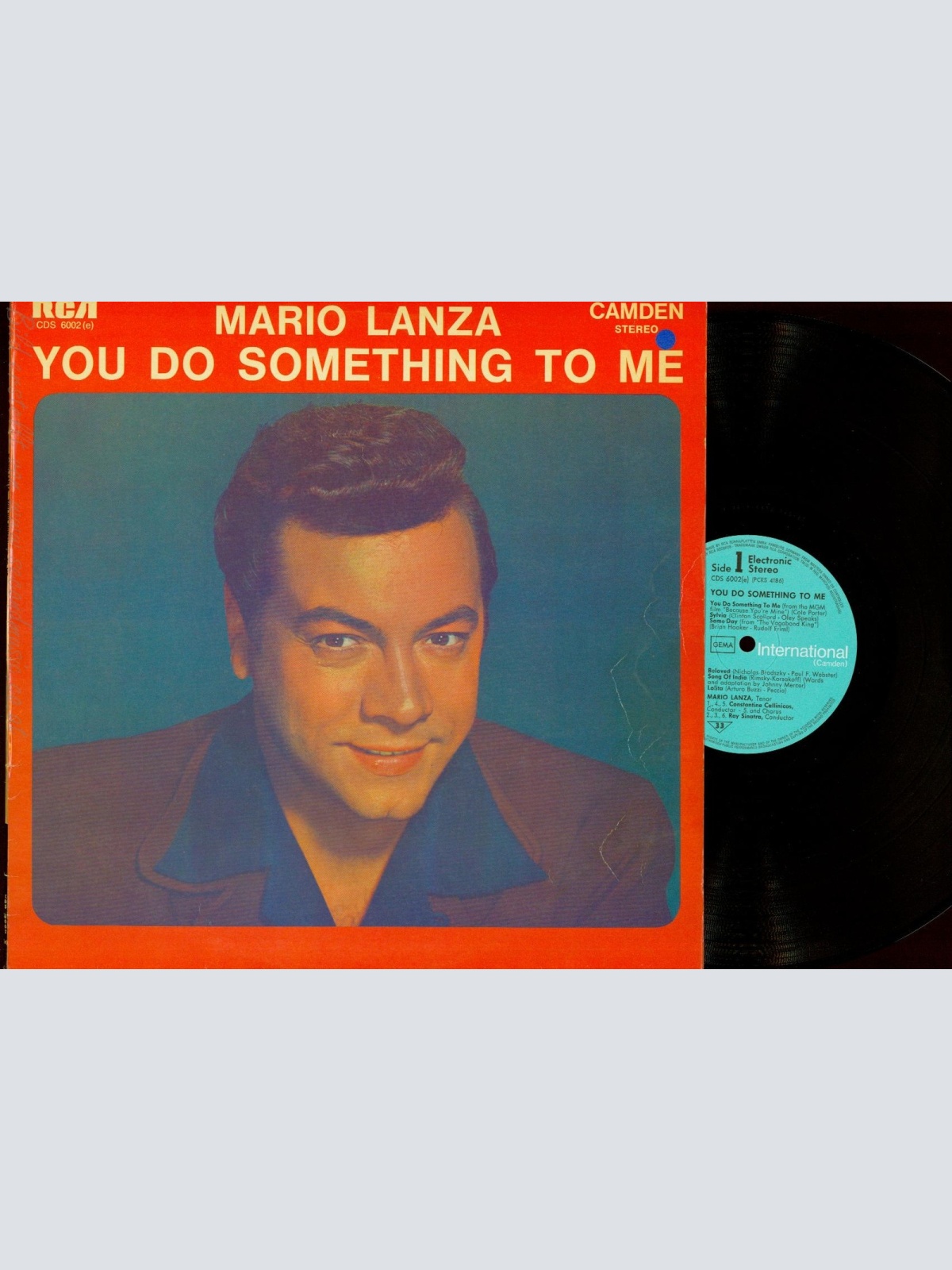 LP--MARIO LANZA-- YOU DO SOMETHING TO ME