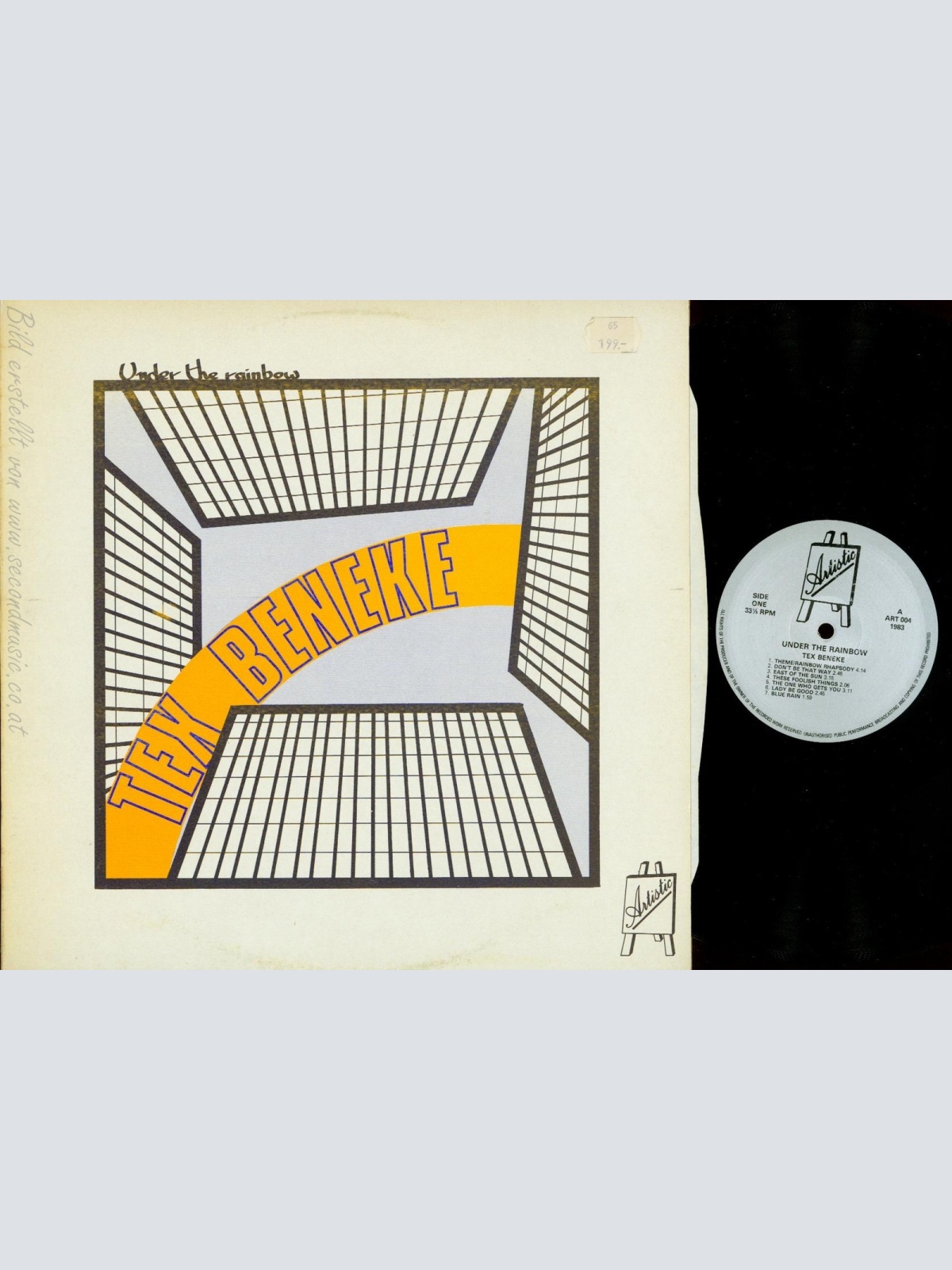 LP--TEX BENEKE--- UNDER THE RAINBOW