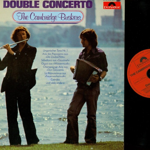 LP--THE CAMBRIDGE BUSKERS-DOUBLE CONCERTO