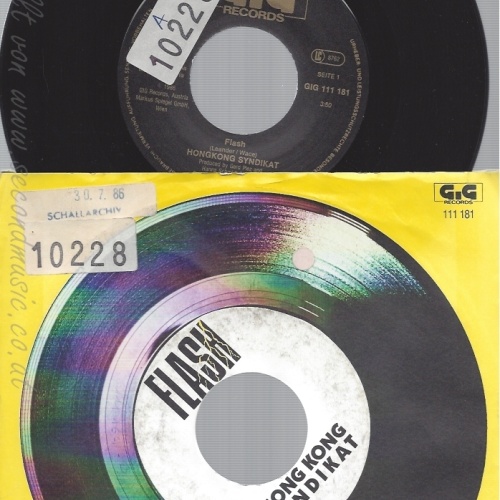 7" -- FLASH -- HONG KONG SYNDIKAT