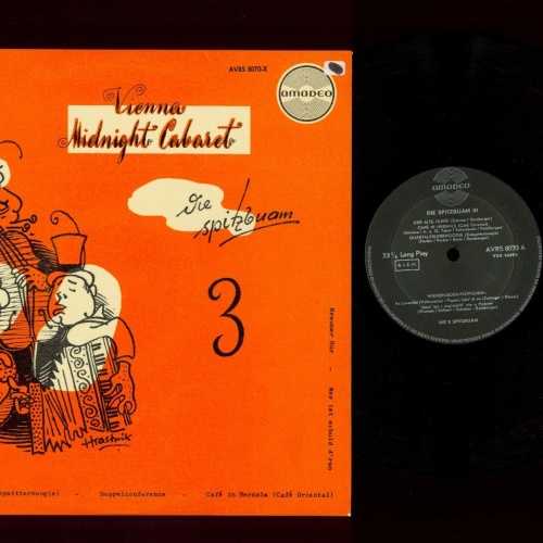10" DIE 3 SPITZBUAM--VIENNA MIDNIGHT CABARET 3