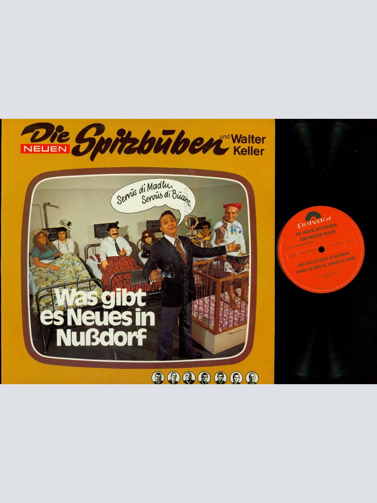 LP-DIE NEUEN SPITZBUBEN--WAS GIBT ES NEUES IN NUSSDORF-SELTEN