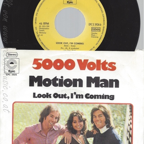 7" 5000 VOLTS-- MOTION MAN