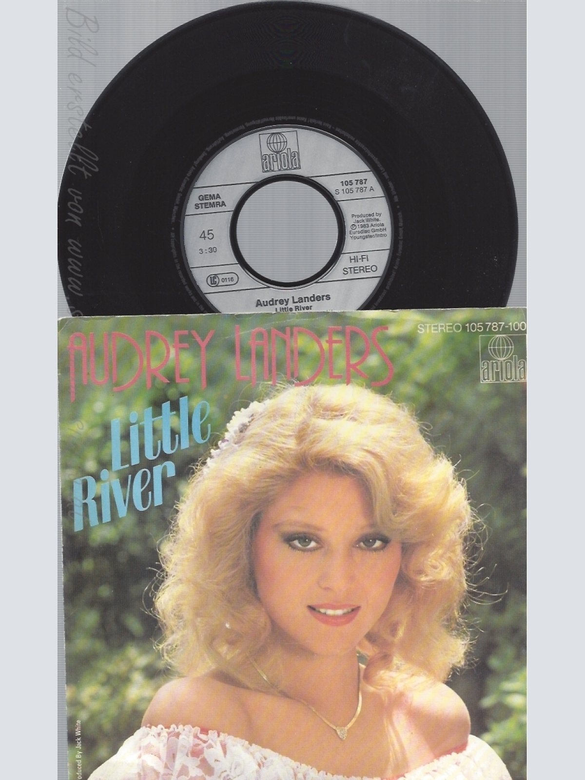 7" AUDREY LANDERS--LITTLE RIVER
