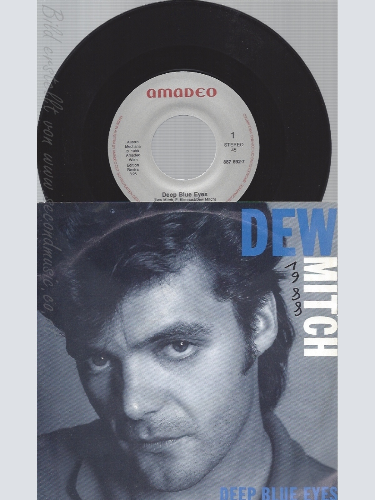 7" DEW MITCH --- DEEP BLUE EYES
