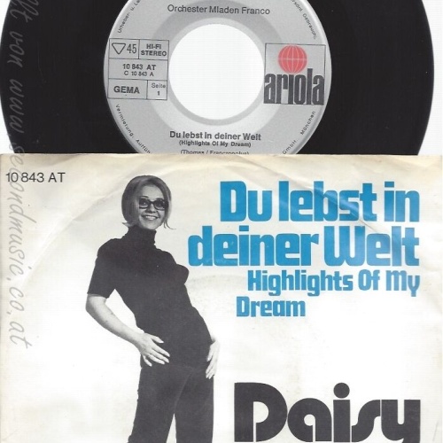 7" DAISY DOOR -- DU LEBST IN DEINER WELT