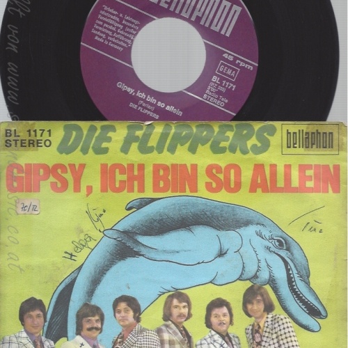 7" DIE FLIPPERS -- GIPSY ICH BIN SO ALLEIN