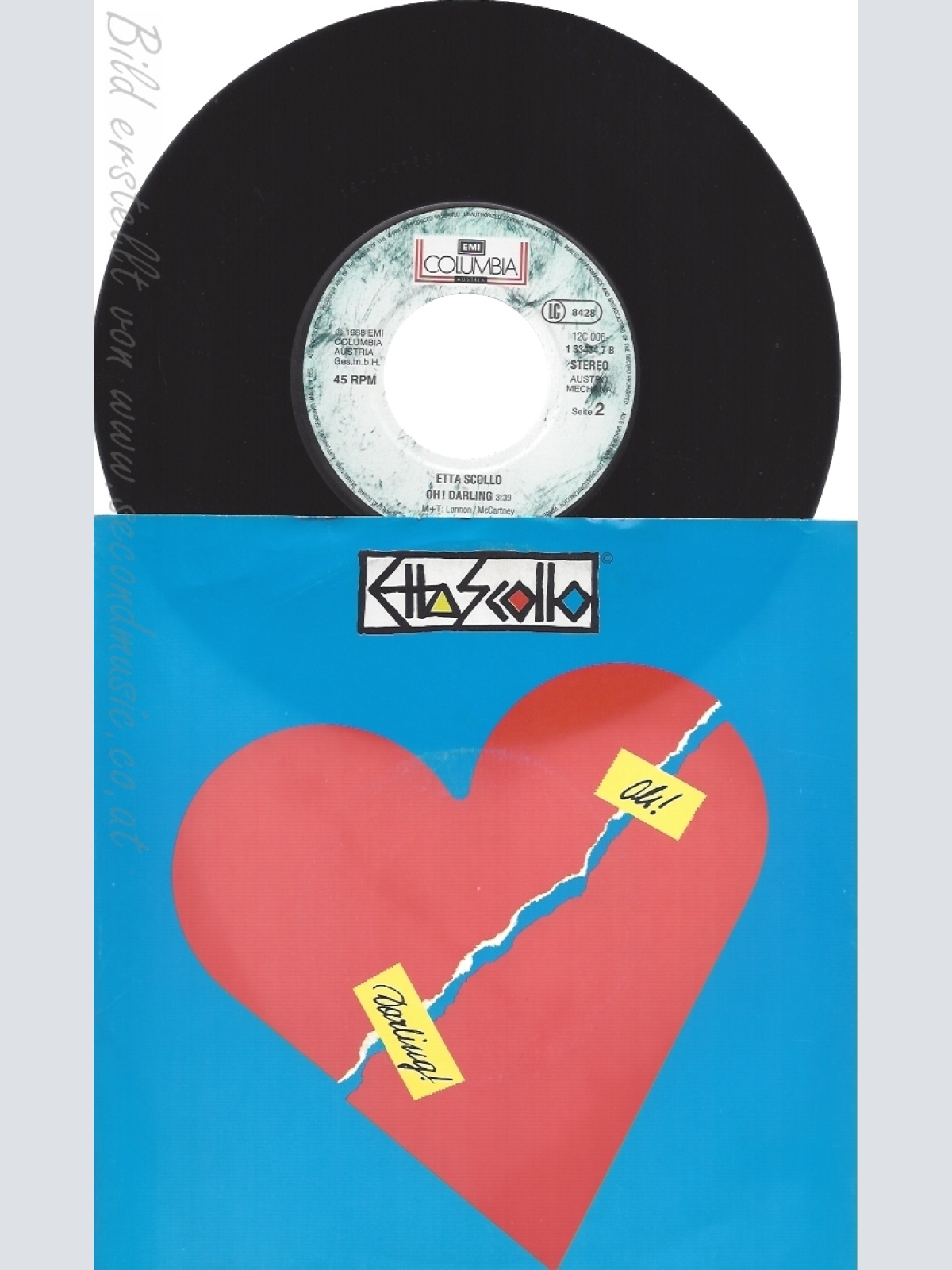 7" ETTA SCOLLO-- OH DARLING