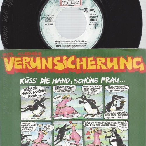 7" EAV -- KÜSS DIE HAND SCHÖNE FRAU