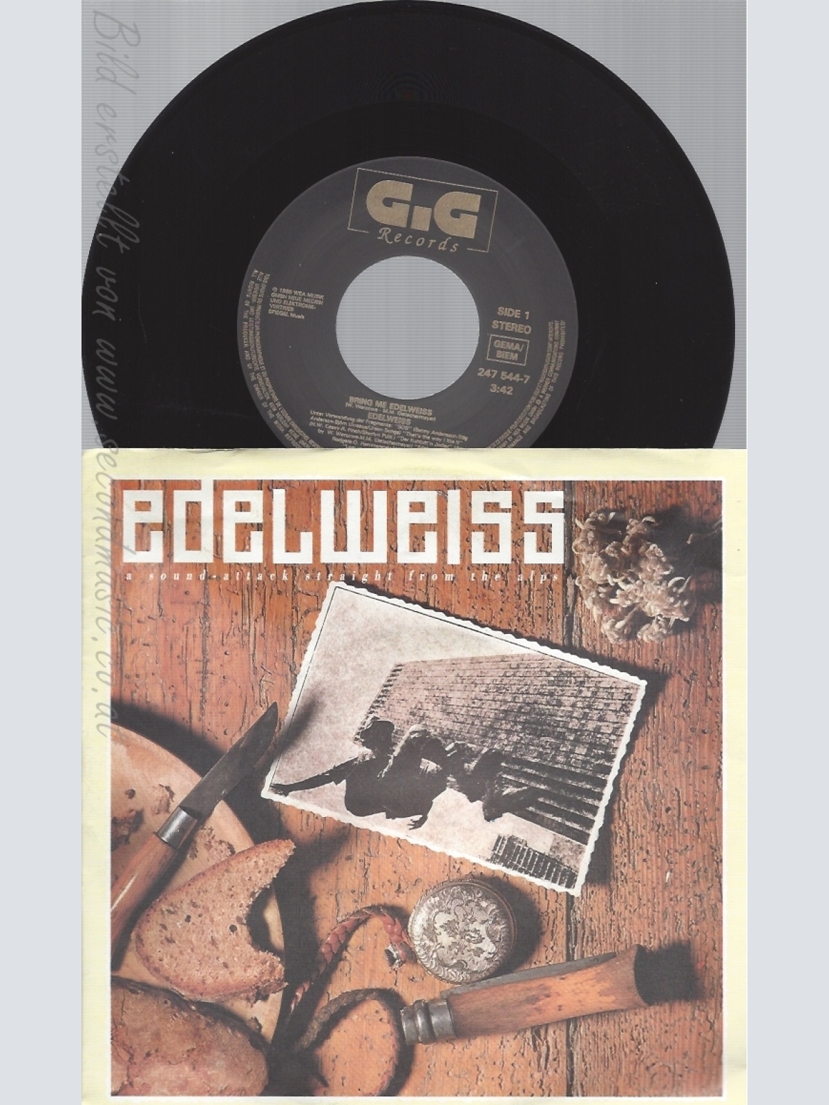 7" EDELWEISS --A SOUND ATTACK