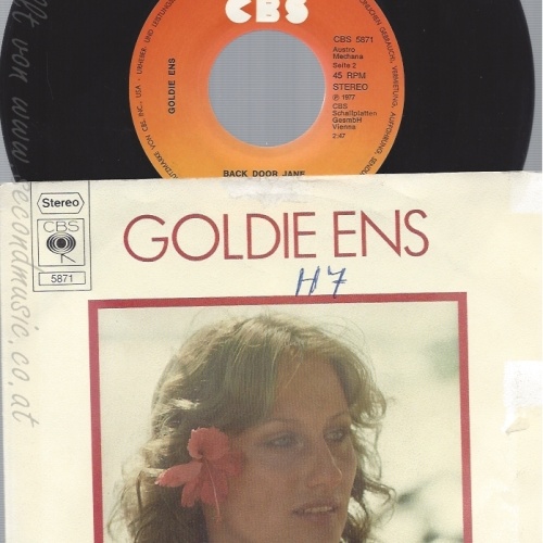 7" GOLDIE ENS--HANG ON TO ME