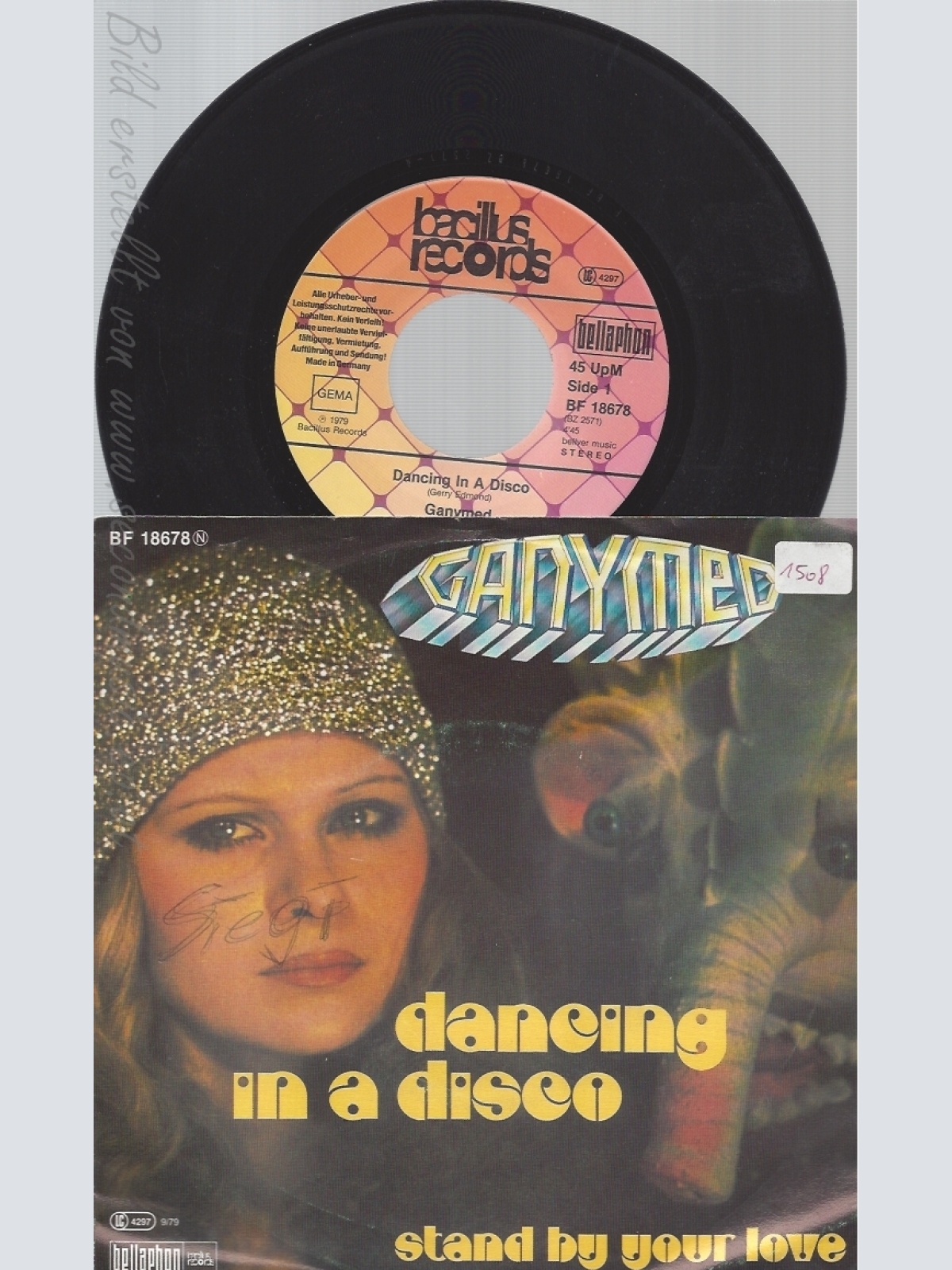 7" GANYMED-- DANCING IN A DISCO