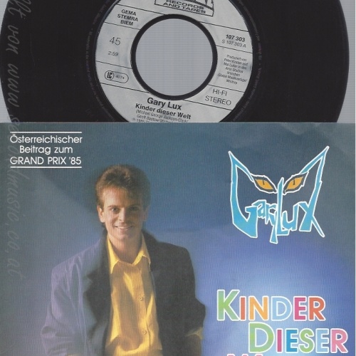 7" GARY LUX-- KINDER DIESER WELT