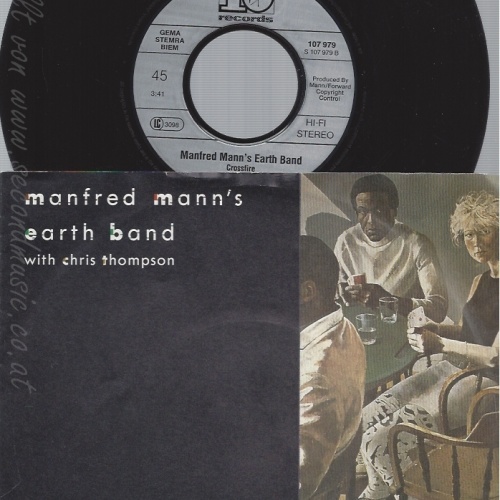 7" MANFRED MANNS EARTH BAND-- WITH CHRIS THOMPSON-2