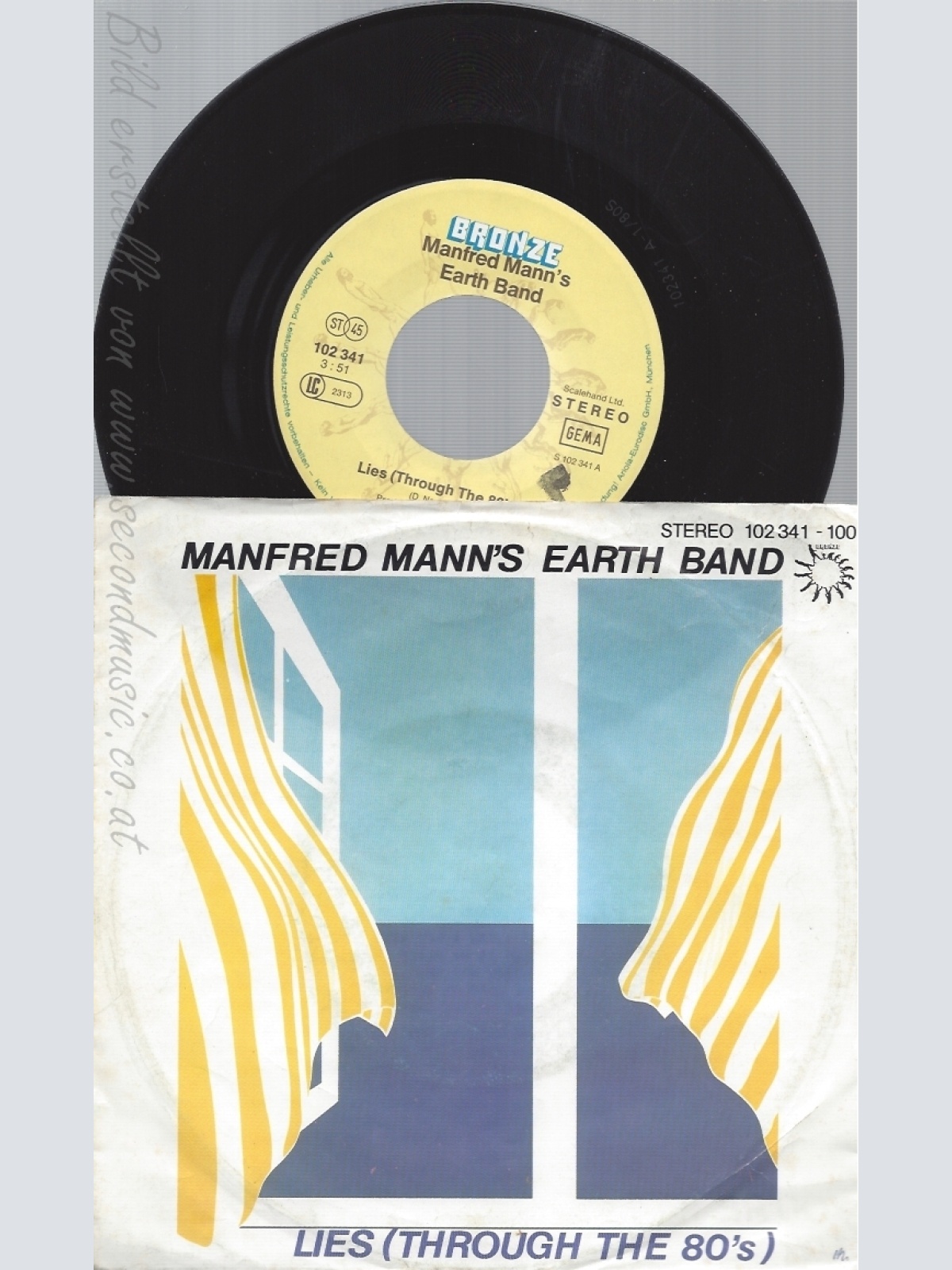 7" MANFRED MANNS EARTH BAND-LIES