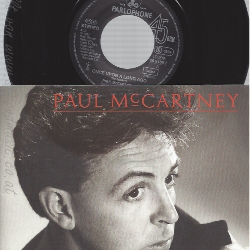 7" PAUL MC CARTNEY--ONCE UPON A LONG AGO