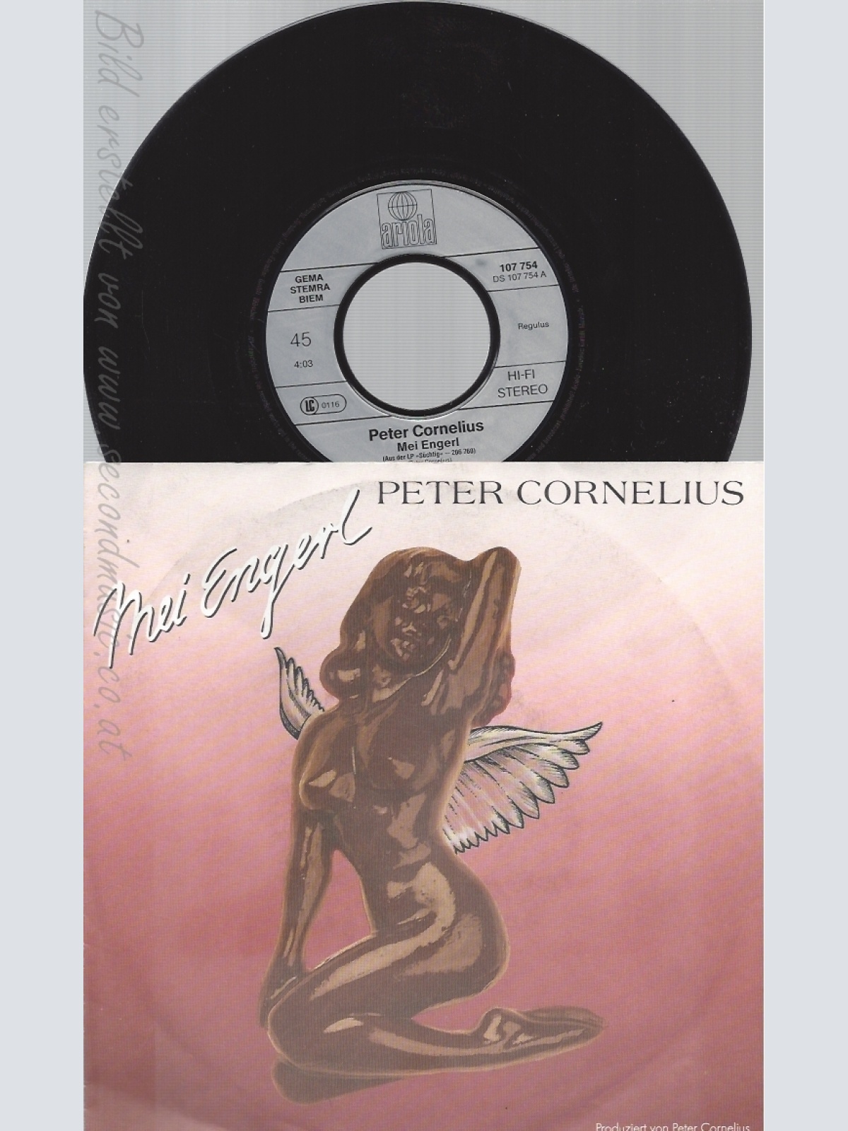 7" PETER CORNELIUS --MEI ENGERL