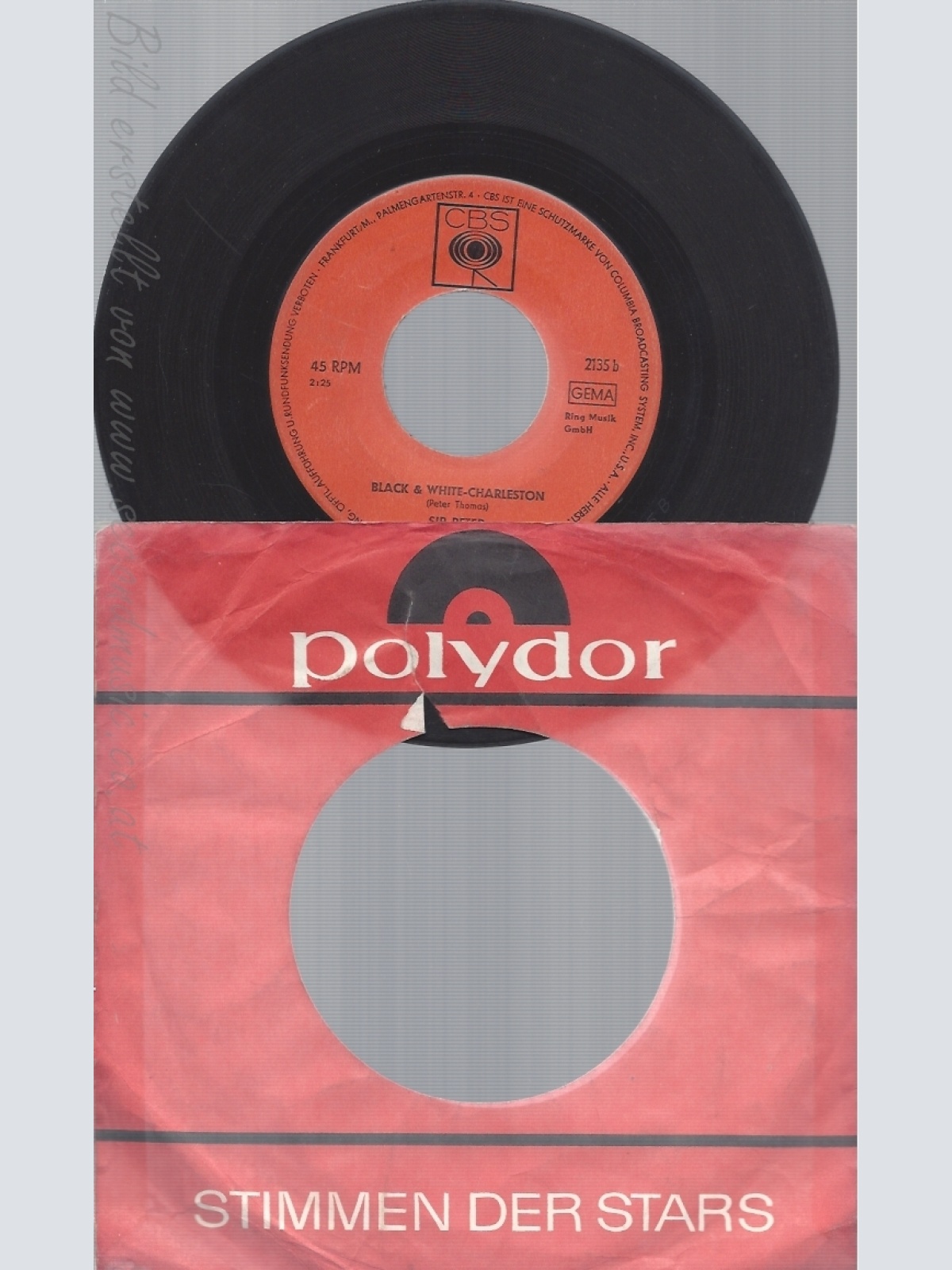 7" PETER THOMAS-- MELISSA