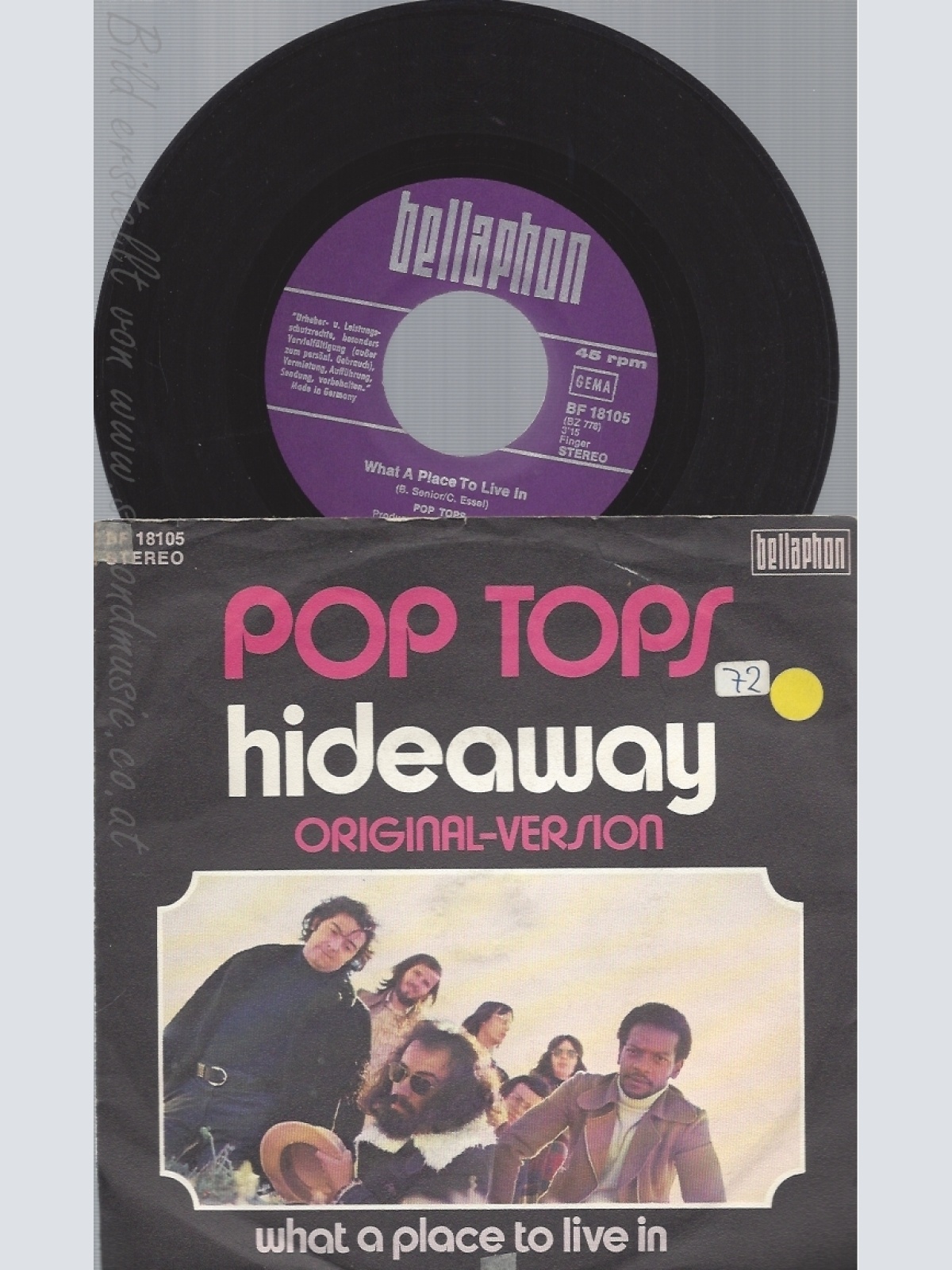 7" POP TOPS-- HIDEAWAY