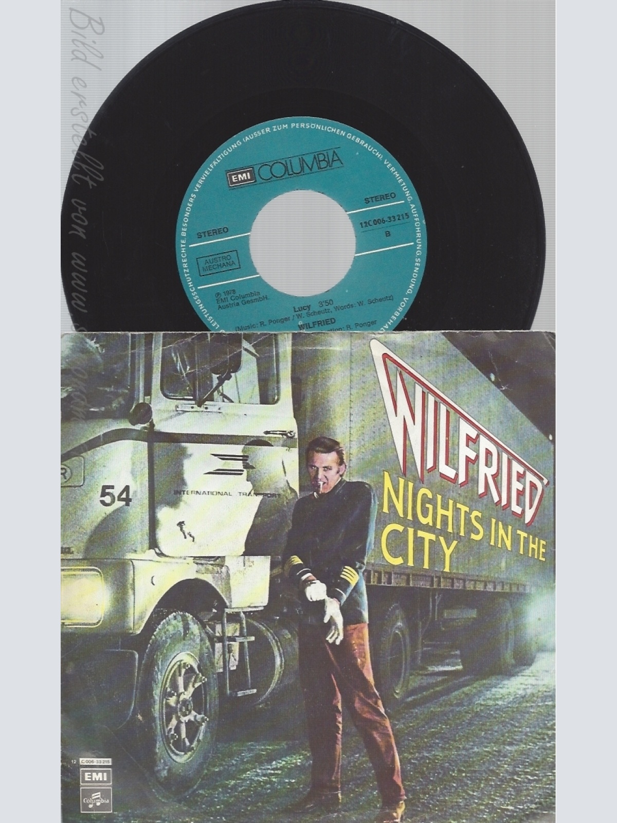 7" WILFRIED-- NIGHTS IN THE CITY