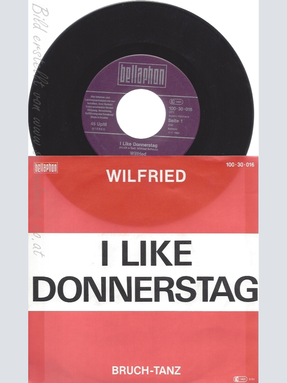 7" WILFRIED--I LIKE DONNERSTAG
