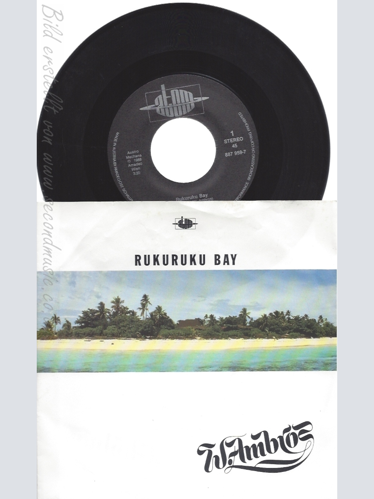 7" WOLFGANG AMBROS--RUKURUKU BAY