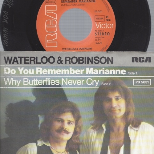 7" WATERLOO & ROBINSON --DO YOU REMEMBER MARIANNE