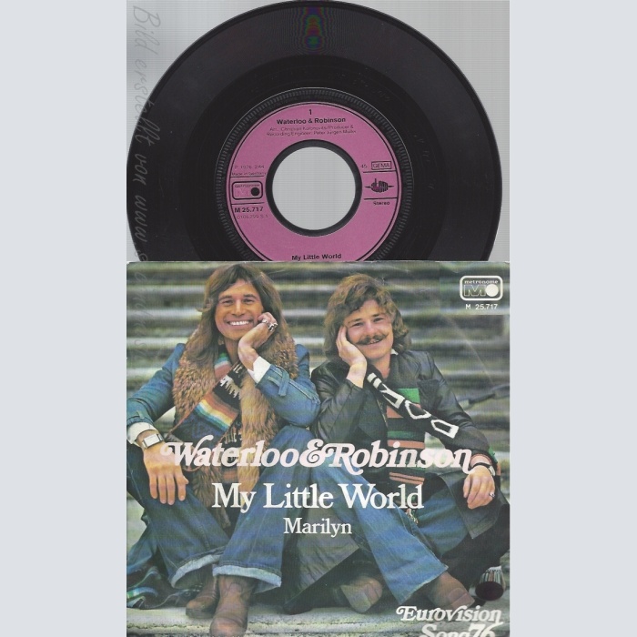 7" WATERLOO & ROBINSON-- MY LITTLE WORLD