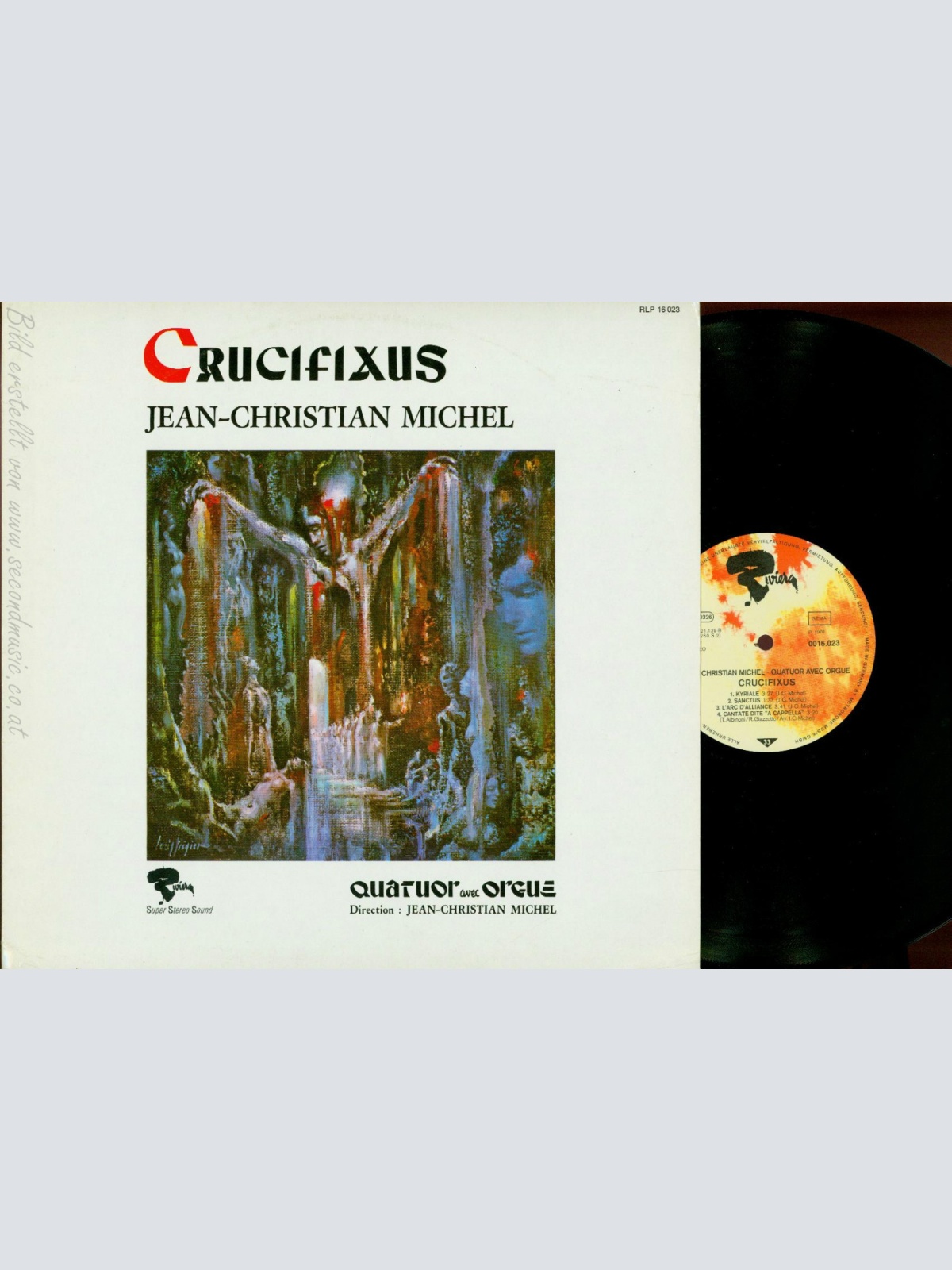 LP-- JEAN CHRISTIAN MICHEL-- CRUCIFIXUS