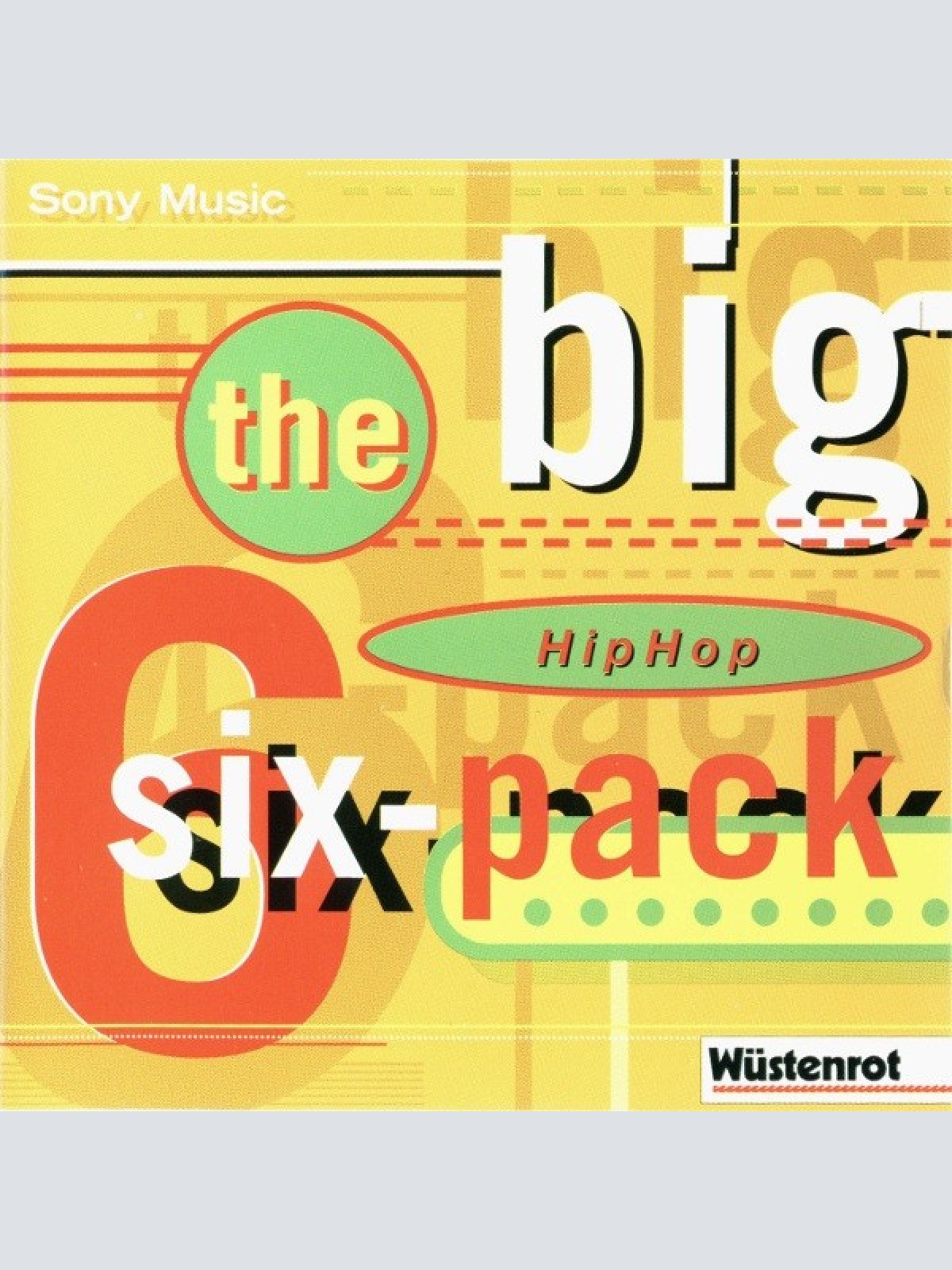 CD, Comp Various - The Big Six-Pack "HipHop"