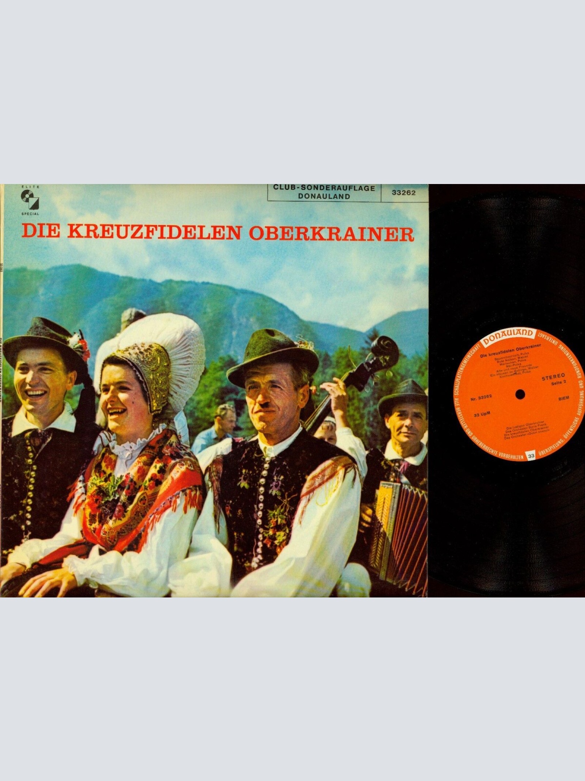 LP--DIE KREUZFIDELEN OBERKRAINER
