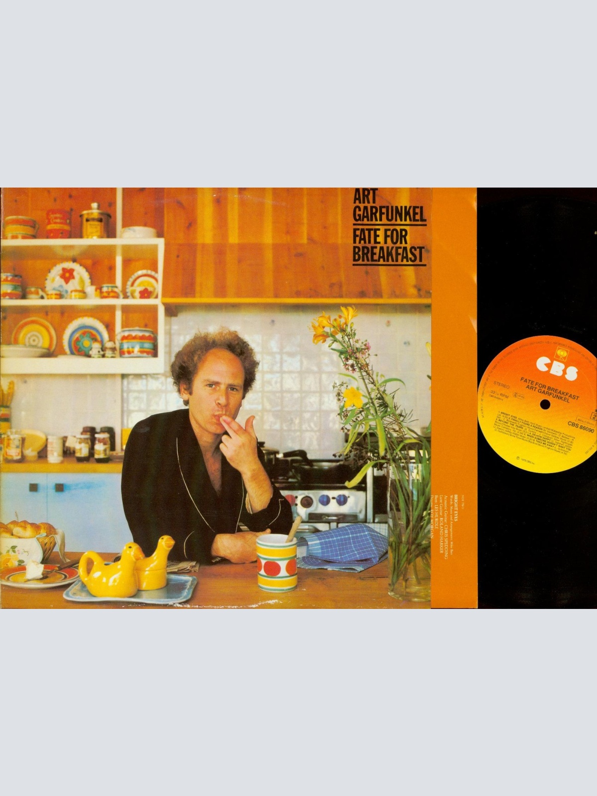 LP--ART GARFUNKEL-- FATE FOR BREAKFAST