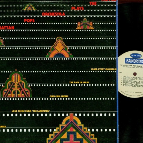 LP-- THE MANHATTEN POPS ORCHESTRA