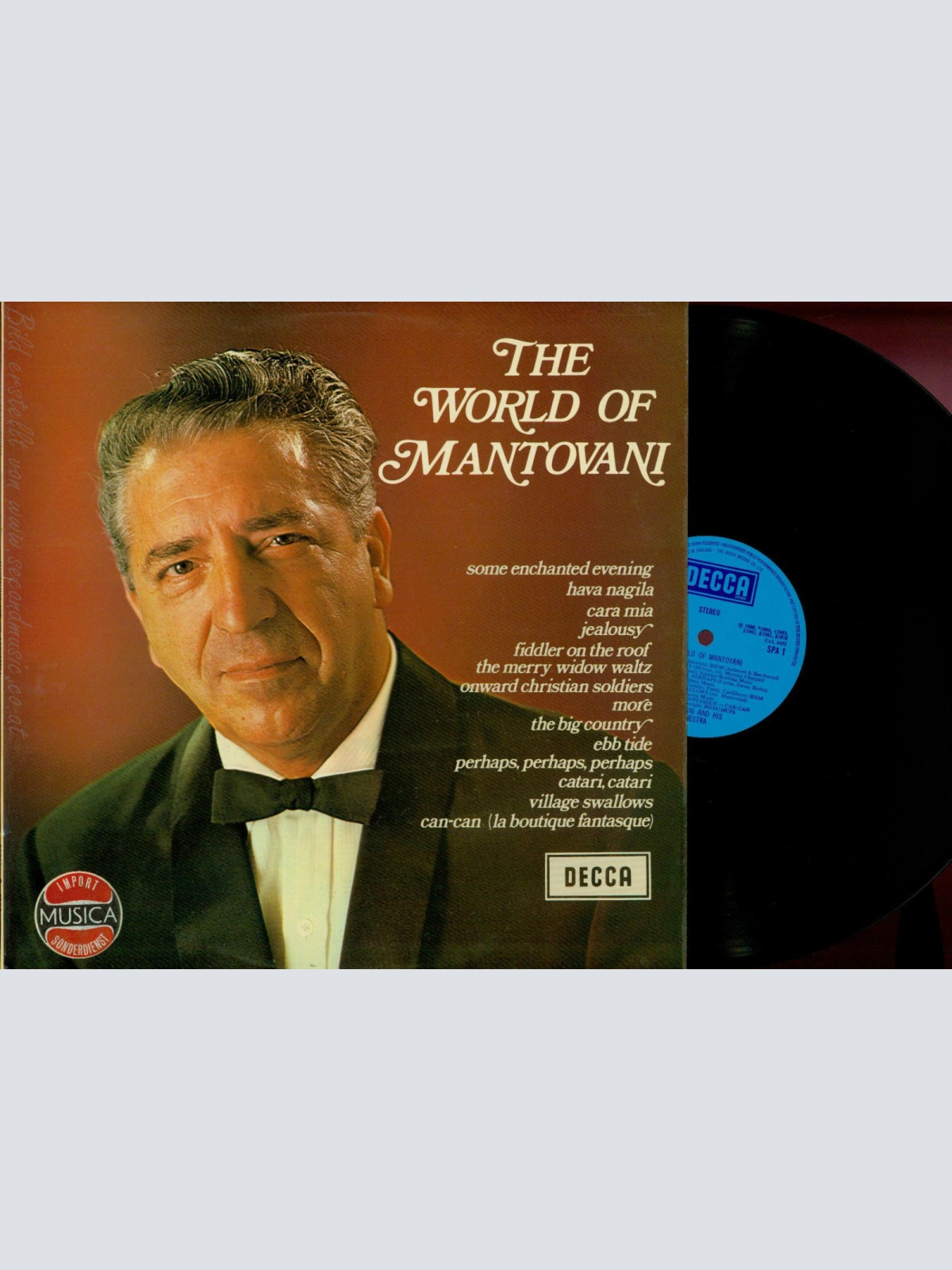 LP-- THE WORLD OF MANTOVANI