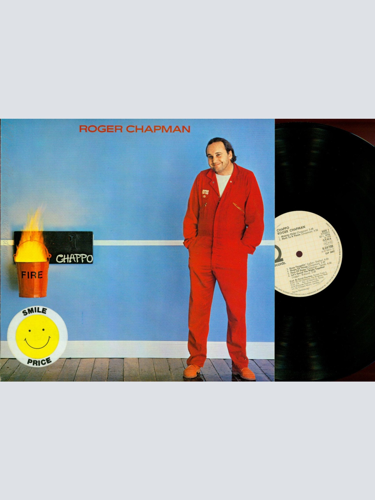 LP---ROGER CHAPMAN-- FIRE CHAPPO