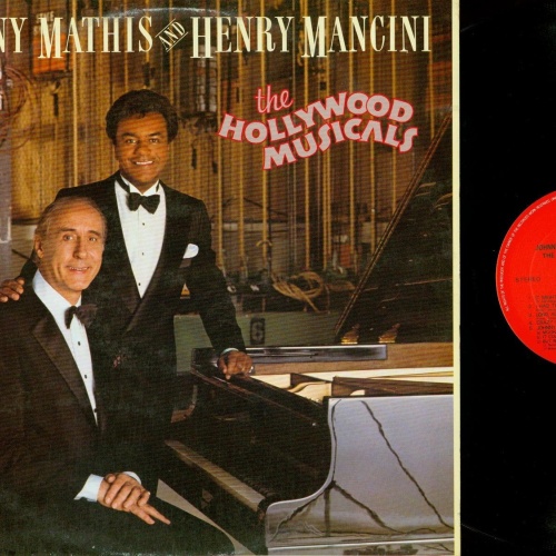 LP--JOHNNY MATHIS & HENRY MANCINI--THE HOLLYWOOD MUSICALS