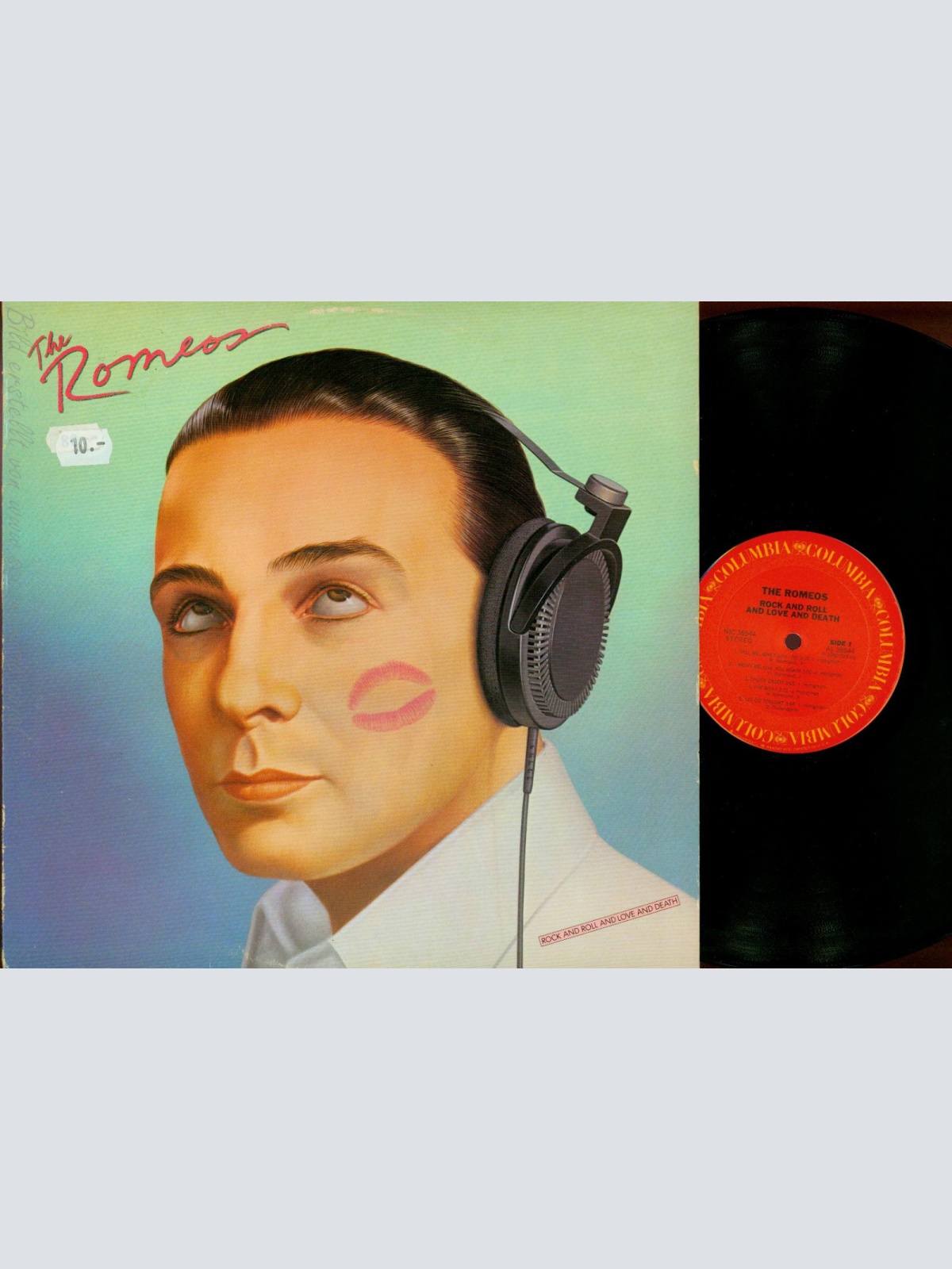 LP--THE ROMEOS-- ROCK AND ROLL