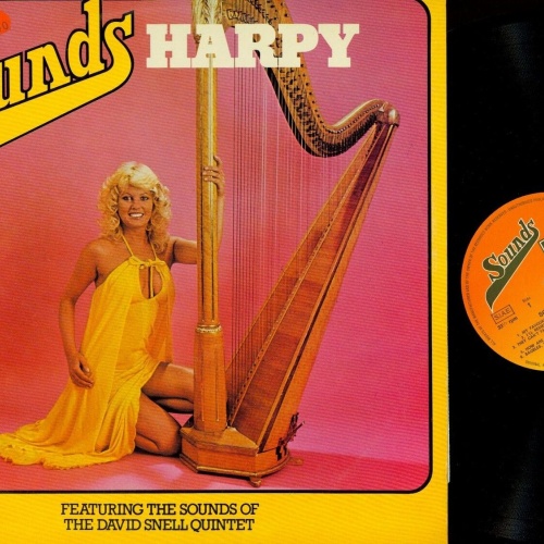 LP--SOUNDS --HARPY--DAVID SNELL QUINTETT