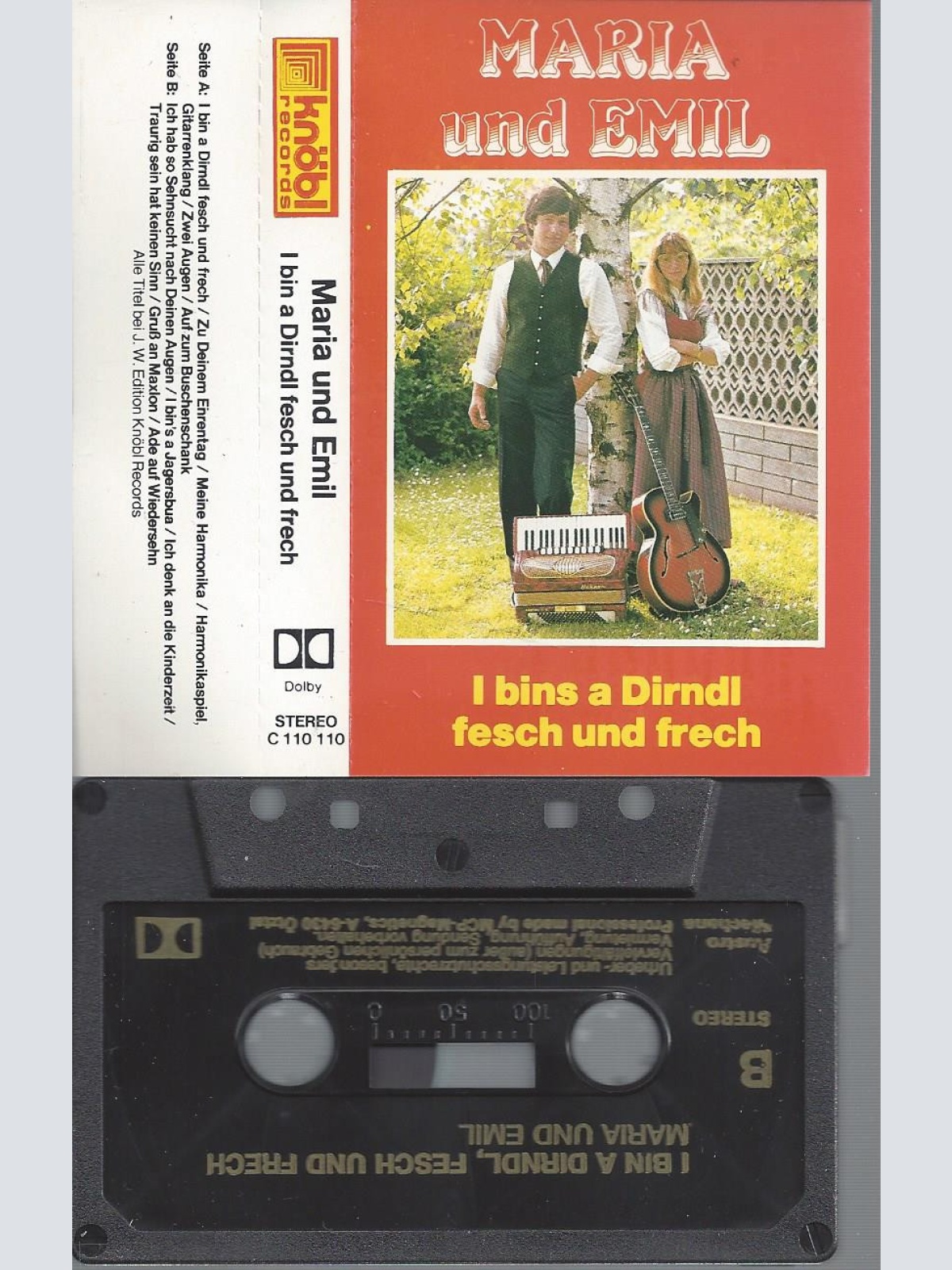 MC-MARIA UND EMIL--I BINS A DIRNDL FESCH UND FRECH