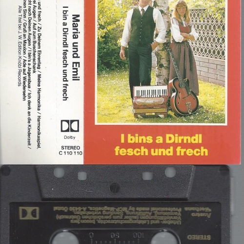 MC-MARIA UND EMIL--I BINS A DIRNDL FESCH UND FRECH