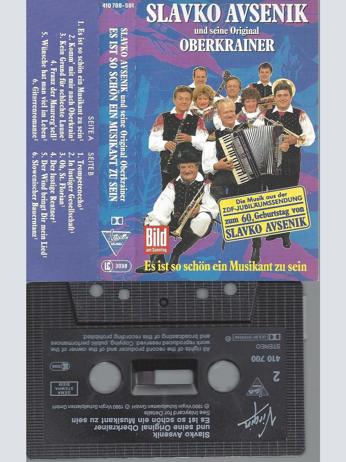 MC-SLAVKO AVSENIK --ES IST SCHÖN EIN MUSIKANT ZU SEIN--410700501