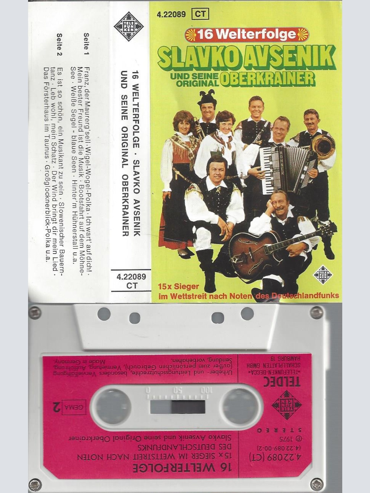 MC-SLAVKO AVSENIK --16 WELTERFOLGE-422089CT