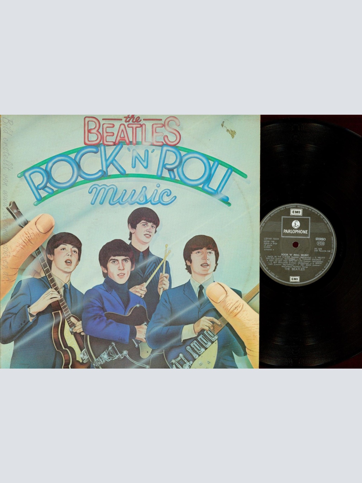 DLP -THE BEATLES ROCK N ROLL MUSIC -JUGOTON -LSPAR 75033