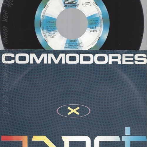 7" COMMODORES -- JANET
