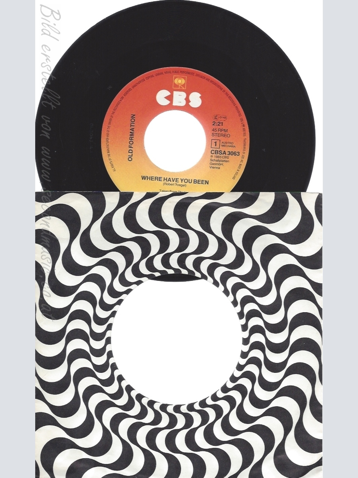 7" OLD FORMATION --WHERE HAVE YOU BEEN