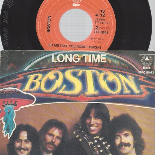 7" BOSTON --LONG TIME  --