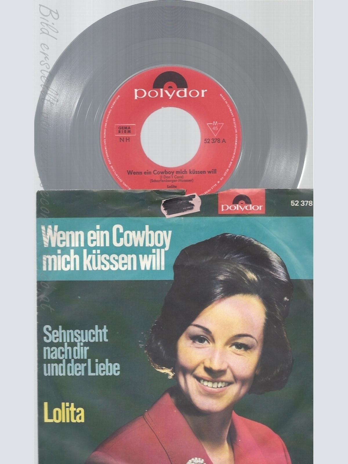 7" LOLITA --WENN EIN COWBOY MICH KÜSSEN WILL