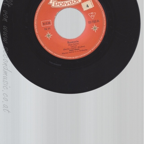 7" PETER KRAUS -- ROSMARIE --